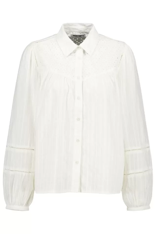 America Today Shirts^Blouse collar Blanca Offwhite