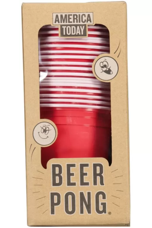 America Today Accessories | Accessories^Gift Beerpong Red