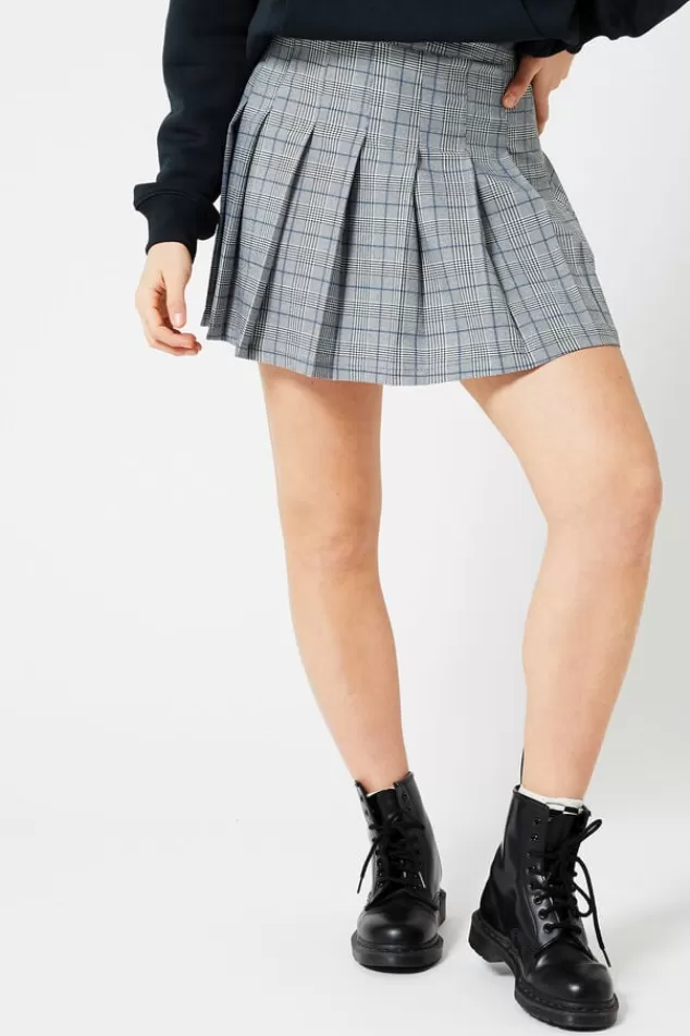 America Today Skirts^Pleated skirt Rider Grey/blue