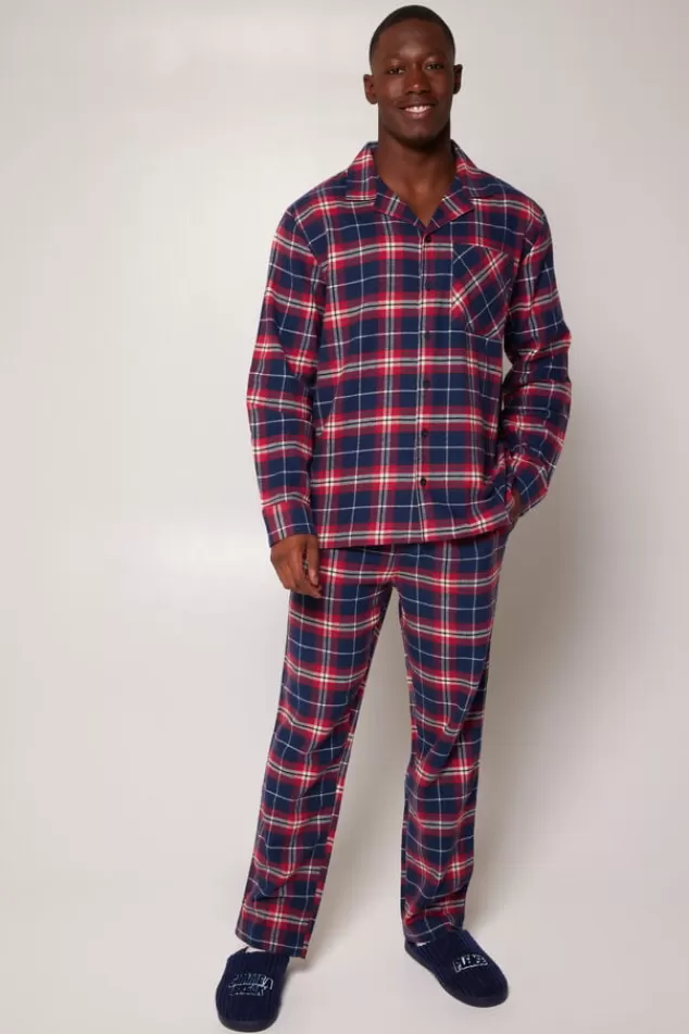 America Today Underwear & Lounge | Pajamas^Pyjama Nathan shirt Red/navy