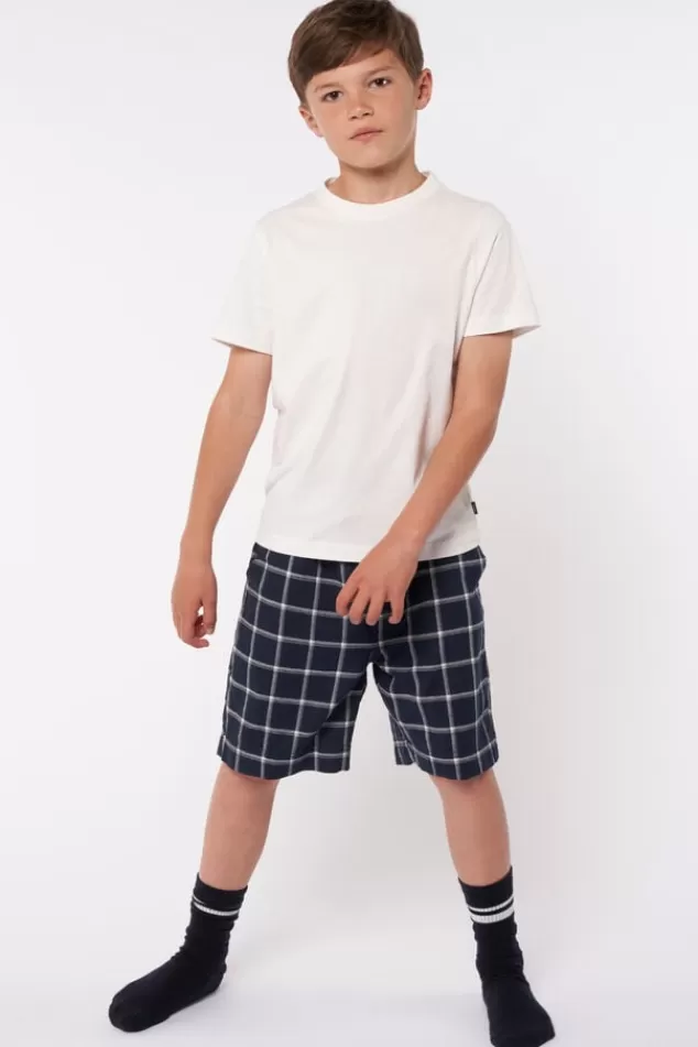 America Today Underwear & Lounge | Sale^Pyjamashort Lake short JR Navy/white