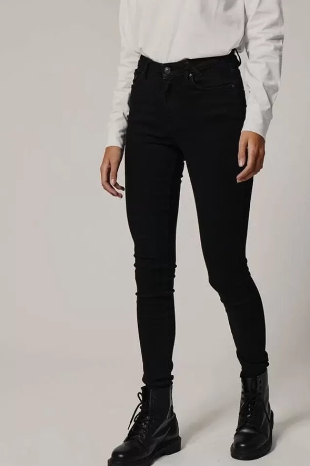 America Today Jeans^Skinny jeans mid waist Black