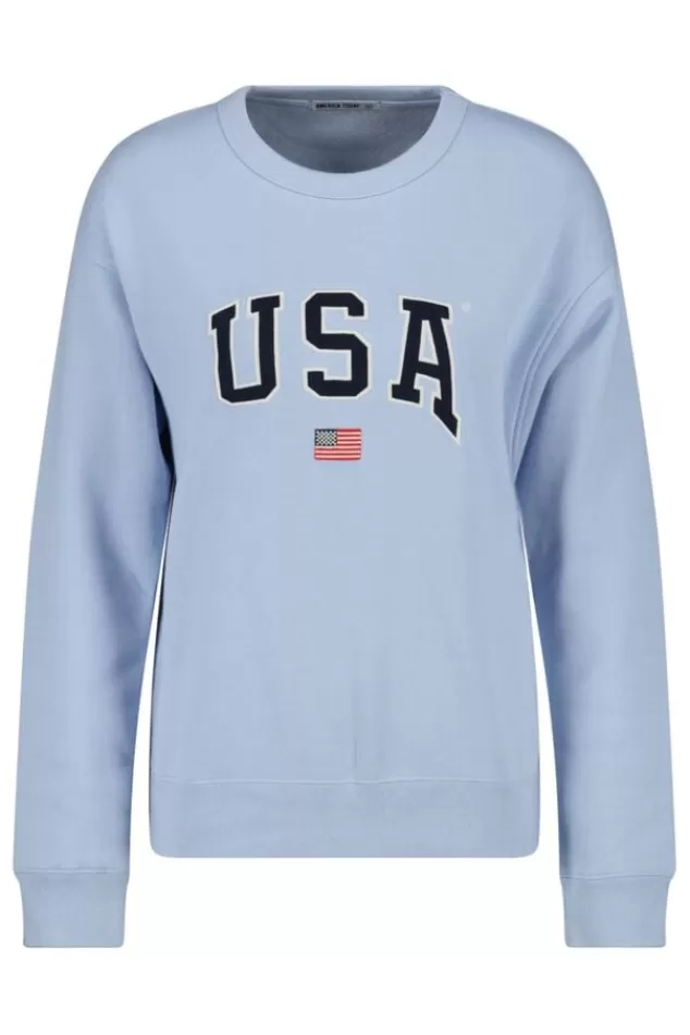 America Today Jumpers & Waistcoats | Sweaters & hoodies^Sweater Soel Babyblue