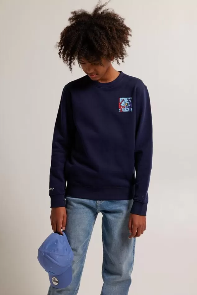 America Today Jumpers & Waistcoats | Sweaters & hoodies^Sweater Stuart crew JR Darkblue