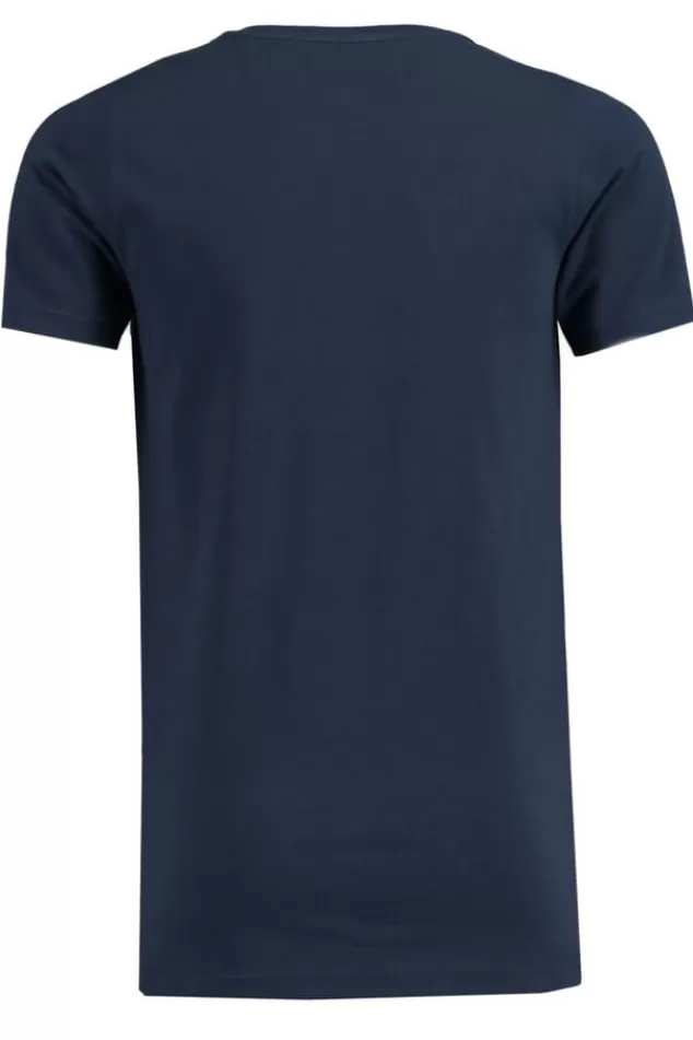 America Today Underwear & Lounge | T-shirts & Polo's^T-shirt Brandon Navy