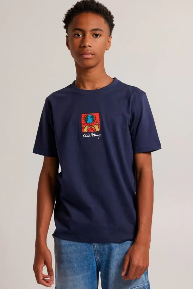 America Today T-shirts & Polo's^T-shirt Emery JR Darkblue