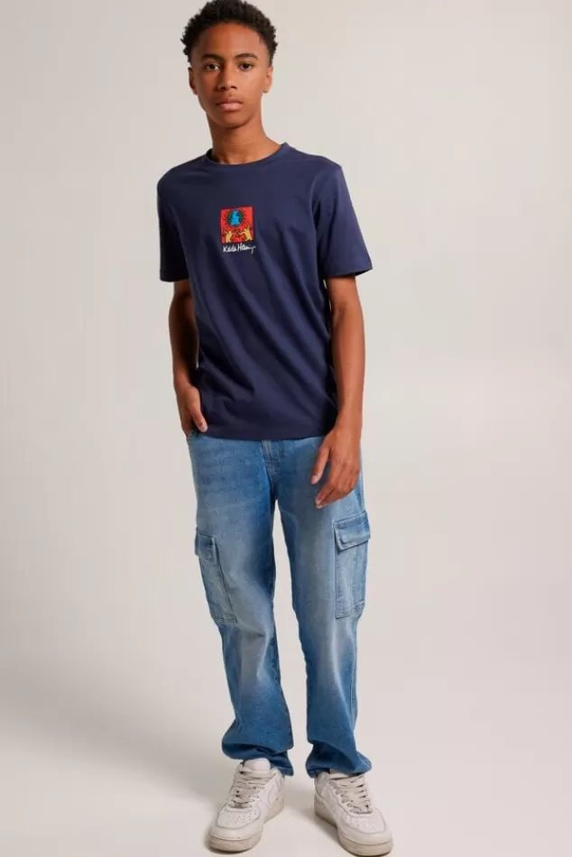 America Today T-shirts & Polo's^T-shirt Emery JR Darkblue