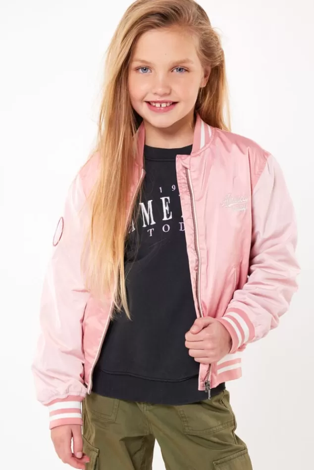 America Today Jackets^Varsity jacket Joelle JR Darkrose